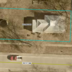 Property Lines – 222 Delaware Ave SW, Orange City